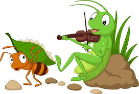 चींटी और टिड्डा (The Ant and the Grasshopper)