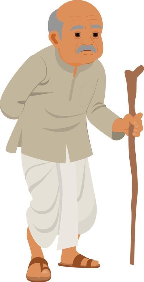 दादाजी की छड़ी (Grandpa’s Walking Stick)