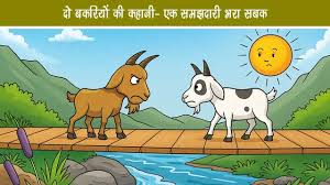 दो बकरियाँ (The Two Goats)