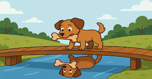 लालची कुत्ता (The Greedy Dog)